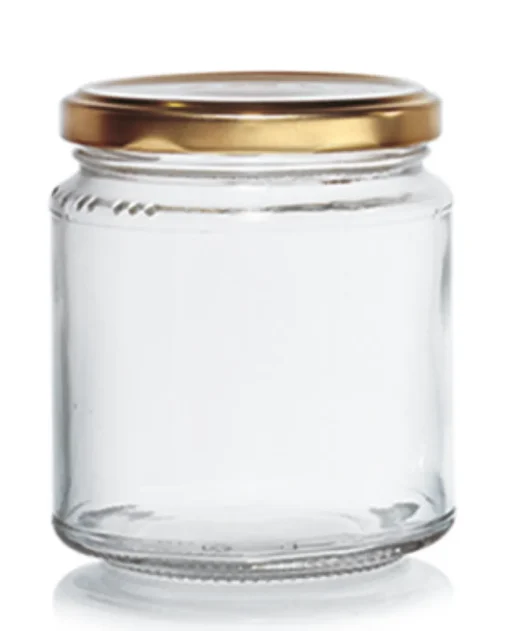 Bissolo Casa Barattoli<SET 6 VASETTI SOTTOVETRO CON CAPSULE 300CC