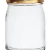 Bissolo Casa Barattoli<SET 6 VASETTI SOTTOVETRO CON CAPSULE 500CC