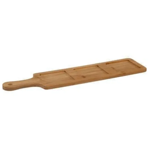 Bissolo Casa Tazze, Tazzine, Coppette Coppette<SET APERITIVO CON TAGLIERE IN BAMBU' E 3 CIOTOLINE IN VETRO