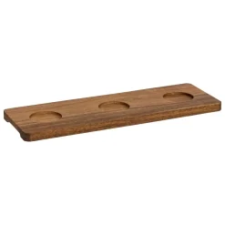 Bissolo Casa Tazze, Tazzine, Coppette Coppette<SET APERITIVO FAMILY CORNER 4PZ IN CERAMICA E ACACIA