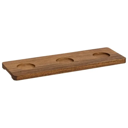 Bissolo Casa Tazze, Tazzine, Coppette Coppette<SET APERITIVO FAMILY CORNER 4PZ IN CERAMICA E ACACIA