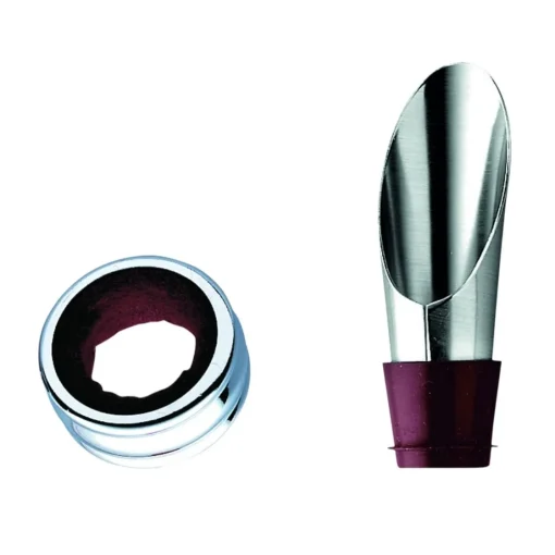 Bissolo Casa Accessori Vari Utensili Da Cucina<SET COLLARE SALVAGOCCIA + VERSATORE INOX LINEA DAILY