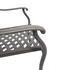 Bissolo Casa Set Tavoli E Sedie<SET TAVOLO E 8 SEDIE IN ALLUMINIO ANTRACITE: TAVOLO DA ESTERNO
