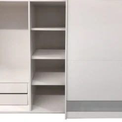 Bissolo Casa Accessori Armadi<SET TRAMEZZO CM 44,5 H. 156 GRIGIO PERLA