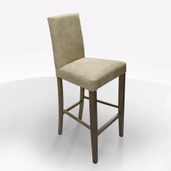 Bissolo Casa Sgabelli<SGABELLO ALTO MOD. DENVER IN TESSUTO VINTAGE BEIGE: vendita online SGABELLO ALTO MOD. DENVER IN TESSUTO VINTAGE BEIGE in offerta
