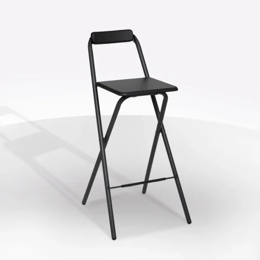 Bissolo Casa Sgabelli<SGABELLO ALTO MOD. LOUNA NERO : vendita online SGABELLO ALTO MOD. LOUNA NERO in offerta