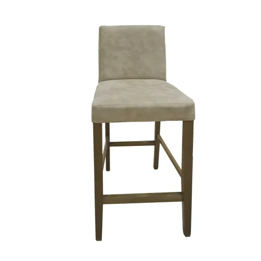 Bissolo Casa Sgabelli<SGABELLO BASSO MOD, DENVER IN TESSUTO VINTAGE BEIGE