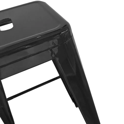 Bissolo Casa Sgabelli<SGABELLO MOD. ROSE METALLO NERO LUCIDO: vendita online SGABELLO MOD. ROSE METALLO NERO LUCIDO in offerta