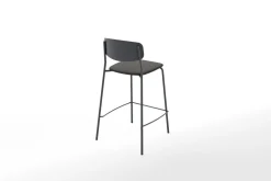 Bissolo Casa Sgabelli<SGABELLO MOD. SMILE PIOMBO CON SEDUTA IMBOTTITA: vendita online SGABELLO MOD. SMILE PIOMBO CON SEDUTA IMBOTTITA in offerta