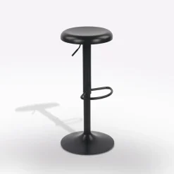 Bissolo Casa Sgabelli<SGABELLO REGOLABILE IN METALLO NERO OPACO: vendita online SGABELLO REGOLABILE IN METALLO NERO OPACO in offerta