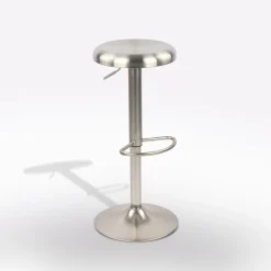 Bissolo Casa Sgabelli<SGABELLO REGOLABILE IN METALLO INOX: vendita online SGABELLO REGOLABILE IN METALLO INOX in offerta