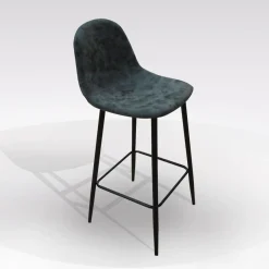 Bissolo Casa Sgabelli<SGABELLO VILLA ECOPELLE INVECCHIATA GRIGIO SCURO: vendita online SGABELLO VILLA ECOPELLE INVECCHIATA GRIGIO SCURO in offerta