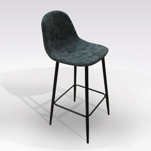 Bissolo Casa Sgabelli<SGABELLO VILLA ECOPELLE INVECCHIATA GRIGIO SCURO: vendita online SGABELLO VILLA ECOPELLE INVECCHIATA GRIGIO SCURO in offerta