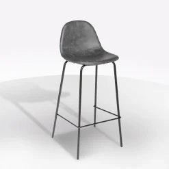 Bissolo Casa Sgabelli<SGABELLO VLADI IN PU INVECCHIATO GRIGIO: vendita online SGABELLO VLADI IN PU INVECCHIATO GRIGIO in offerta