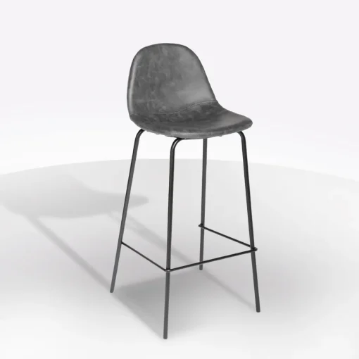 Bissolo Casa Sgabelli<SGABELLO VLADI IN PU INVECCHIATO GRIGIO: vendita online SGABELLO VLADI IN PU INVECCHIATO GRIGIO in offerta