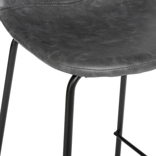 Bissolo Casa Sgabelli<SGABELLO VLADI IN PU INVECCHIATO GRIGIO: vendita online SGABELLO VLADI IN PU INVECCHIATO GRIGIO in offerta