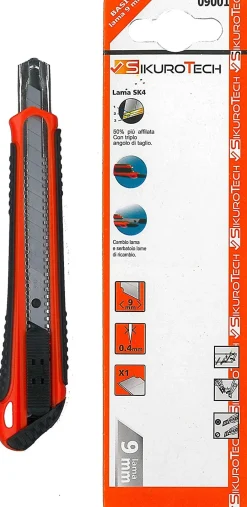 Bissolo Casa Cancelleria Accessori Vari<SIKUROTECH - CUTTER IN ACCIAIO INOX: vendita online SIKUROTECH - CUTTER IN ACCIAIO INOX in offerta