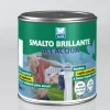 Bissolo Casa Pittura<SMALTO BRILLANTE H2O GIALLO CROMO 750ML: vendita online SMALTO BRILLANTE H2O GIALLO CROMO 750ML in offerta