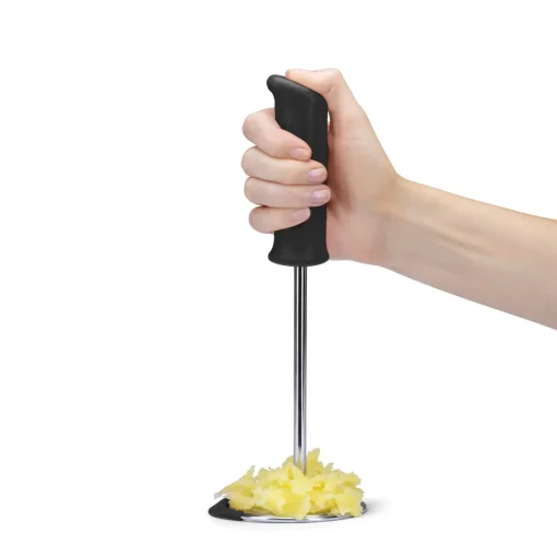 Bissolo Casa Accessori Vari Utensili Da Cucina<SMOOD - SCHIACCIAPATATE IN ACCIAIO INOX NERO 29CM