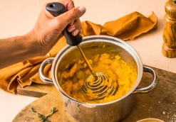 Bissolo Casa Accessori Vari Utensili Da Cucina<SMOOD - SCHIACCIAPATATE IN ACCIAIO INOX NERO 29CM