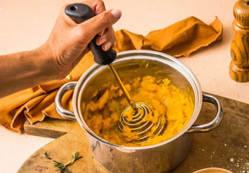 Bissolo Casa Accessori Vari Utensili Da Cucina<SMOOD - SCHIACCIAPATATE IN ACCIAIO INOX NERO 29CM