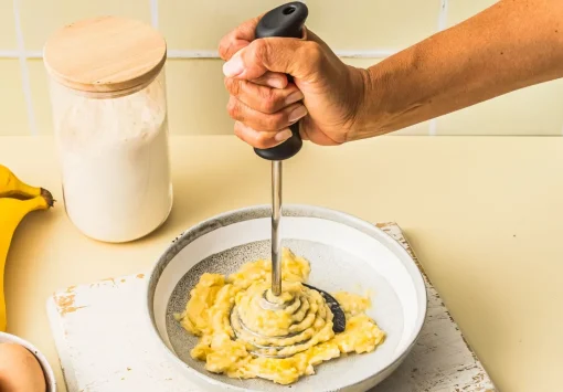 Bissolo Casa Accessori Vari Utensili Da Cucina<SMOOD - SCHIACCIAPATATE IN ACCIAIO INOX NERO 29CM