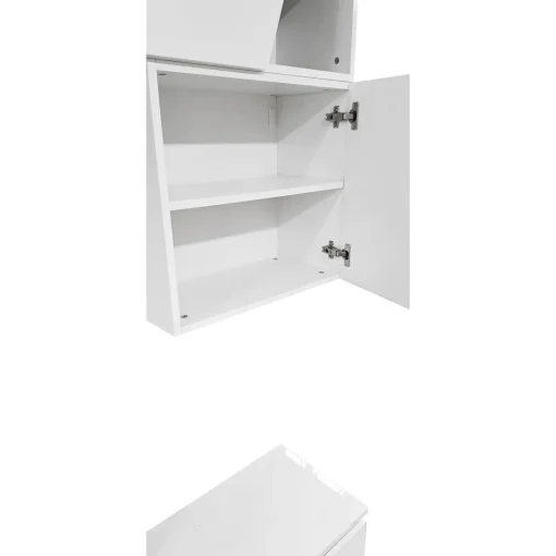 Bissolo Casa Pareti E Soggiorni Componibili<SOGGIORNO MOD. INFINITY 2.0 BIANCO LUCIDO E CADIZ in vendita online