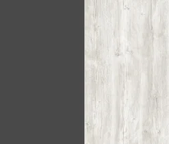 Bissolo Casa Pareti E Soggiorni Componibili<SOGGIORNO MOD. TROMEN ANTRACITE E ANCIENT WHITE in vendita online