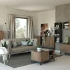 Bissolo Casa Pareti E Soggiorni Componibili<SOGGIORNO MOD. VITTORIA RIVIERA OAK E NERO PORTLAND: vendita online SOGGIORNO MOD. VITTORIA RIVIERA OAK E NERO PORTLAND in offerta