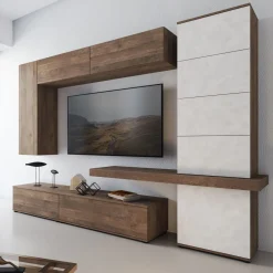 Bissolo Casa Pareti E Soggiorni Componibili<SOGGIORNO MOD. ZANTE NOCE EASTWOOD E SPATOLATO: vendita online SOGGIORNO MOD. ZANTE NOCE EASTWOOD E SPATOLATO in offerta