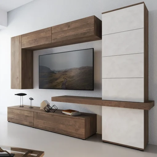 Bissolo Casa Pareti E Soggiorni Componibili<SOGGIORNO MOD. ZANTE NOCE EASTWOOD E SPATOLATO: vendita online SOGGIORNO MOD. ZANTE NOCE EASTWOOD E SPATOLATO in offerta