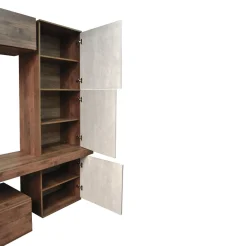 Bissolo Casa Pareti E Soggiorni Componibili<SOGGIORNO MOD. ZANTE NOCE EASTWOOD E SPATOLATO: vendita online SOGGIORNO MOD. ZANTE NOCE EASTWOOD E SPATOLATO in offerta