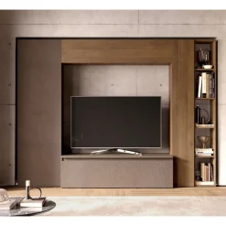 Bissolo Casa Pareti E Soggiorni Componibili<Soggiorno Modello Infinity 2 0 Bronzo e Mercure : Mobile in Offerta per Soggiorno