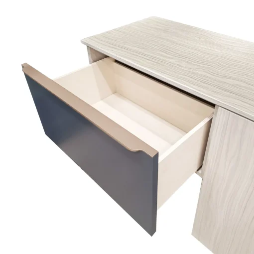 Bissolo Casa Pareti E Soggiorni Componibili<SOGGIORNO MOD.GIORNO PER GIORNO CENERE WOOD E PIOMBO in vendita online