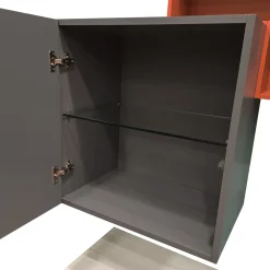 Bissolo Casa Pareti E Soggiorni Componibili<SOGGIORNO MOD.GIORNO PER GIORNO CENERE WOOD E PIOMBO in vendita online