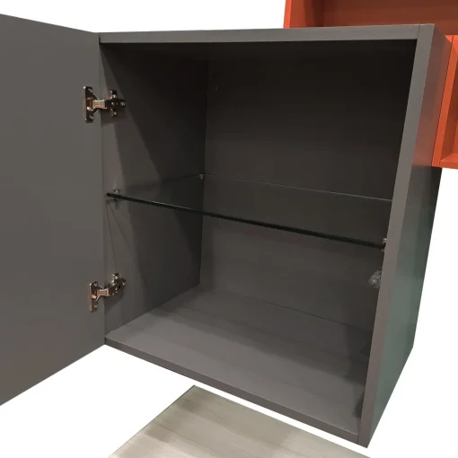 Bissolo Casa Pareti E Soggiorni Componibili<SOGGIORNO MOD.GIORNO PER GIORNO CENERE WOOD E PIOMBO in vendita online