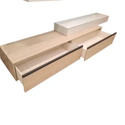Bissolo Casa Pareti E Soggiorni Componibili<SOGGIORNO MOD.GIORNO PER GIORNO ROVERE NODATO/CRETA/FANGO in vendita online
