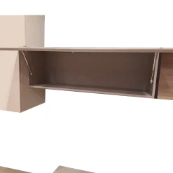 Bissolo Casa Pareti E Soggiorni Componibili<SOGGIORNO MOD.GIORNO PER GIORNO ROVERE NODATO/CRETA/FANGO in vendita online