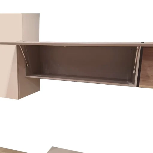 Bissolo Casa Pareti E Soggiorni Componibili<SOGGIORNO MOD.GIORNO PER GIORNO ROVERE NODATO/CRETA/FANGO in vendita online