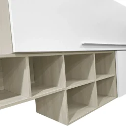 Bissolo Casa Pareti E Soggiorni Componibili<SOGGIORNO OLMO E BIANCO in vendita online
