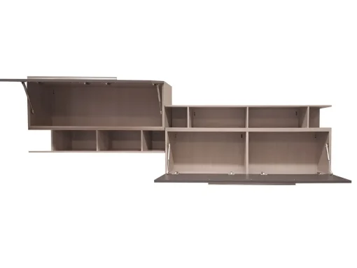 Bissolo Casa Pareti E Soggiorni Componibili<SOGGIORNO OLMO E STONE GREY in vendita online
