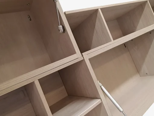 Bissolo Casa Pareti E Soggiorni Componibili<SOGGIORNO OLMO E STONE GREY in vendita online