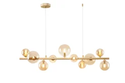 Bissolo Casa Lampadari<SOSPENSIONE 10 LUCI FENIX ORO OPACO - 10XG9: vendita online SOSPENSIONE 10 LUCI FENIX ORO OPACO - 10XG9 in offerta