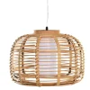Bissolo Casa Lampadari<SOSPENSIONE IN BAMBU D 40XH 27CM - E27 50W: vendita online SOSPENSIONE IN BAMBU D 40XH 27CM - E27 50W in offerta