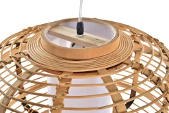 Bissolo Casa Lampadari<SOSPENSIONE IN BAMBU D 40XH 27CM - E27 50W: vendita online SOSPENSIONE IN BAMBU D 40XH 27CM - E27 50W in offerta