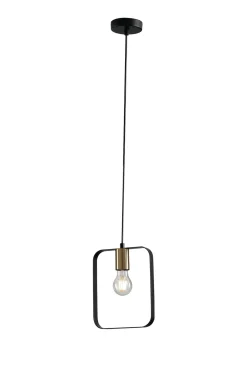 Bissolo Casa Lampadari<SOSP.SMITH NERA 1XE27 19.5X24X5CM : vendita online SOSP.SMITH NERA 1XE27 19.5X24X5CM in offerta
