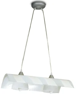 Bissolo Casa Lampadari<SOSP.ZEBBATA BIANCA 2XE23 ECO-CONTRIBUTO RAEE COMPRESO: vendita online SOSP.ZEBBATA BIANCA 2XE23 ECO-CONTRIBUTO RAEE COMPRESO in offerta