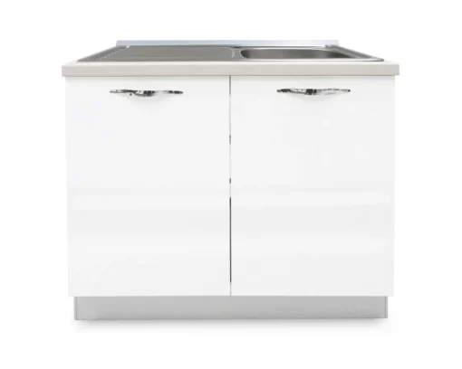 Bissolo Casa Mobili Da Cucina<SOTTOLAVELLO MIRA 90X60 H. 86 BIANCO LUCIDO