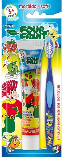 Bissolo Casa Igiene Personale Spazzolini E Ricambi|Igiene Spazzolini E Ricambi<SPAZZOLINO FOUR FRUIT C/DENTIFRICIO: vendita online SPAZZOLINO FOUR FRUIT C/DENTIFRICIO in offerta