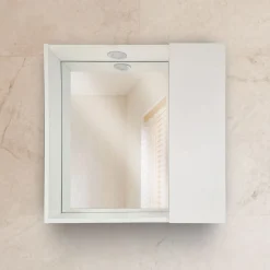 Bissolo Casa Specchiere<SPECCHIERA CM 60 BIANCO NORDICO